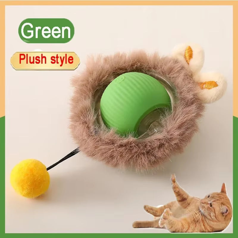 Automatic Rolling Ball Interactive Ball Cat Toys Pet Supplies Electric Dog and Cat Training to Imitate Rat Rechargeable Products