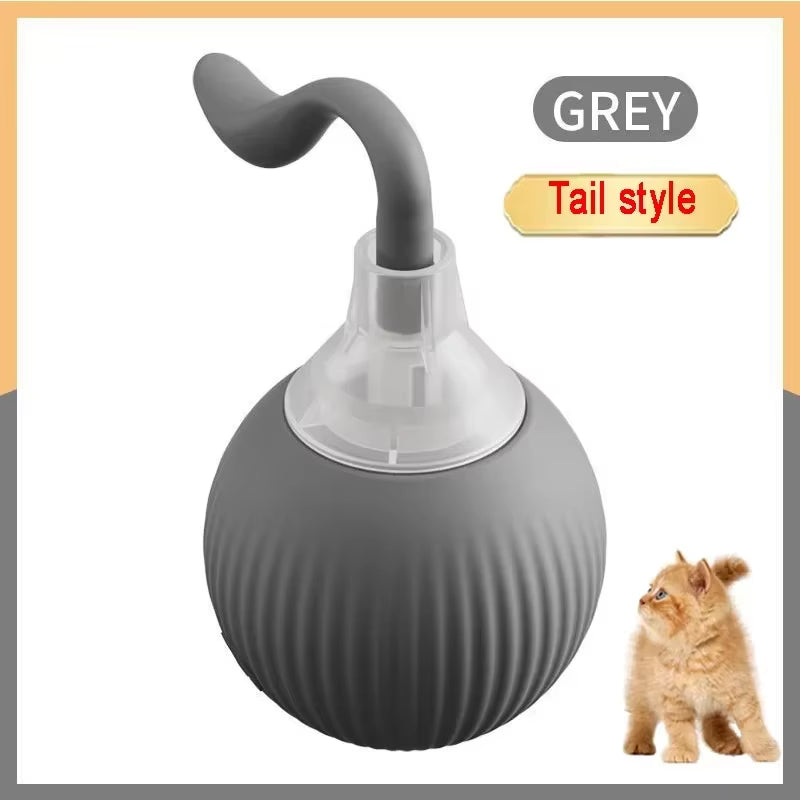 Automatic Rolling Ball Interactive Ball Cat Toys Pet Supplies Electric Dog and Cat Training to Imitate Rat Rechargeable Products