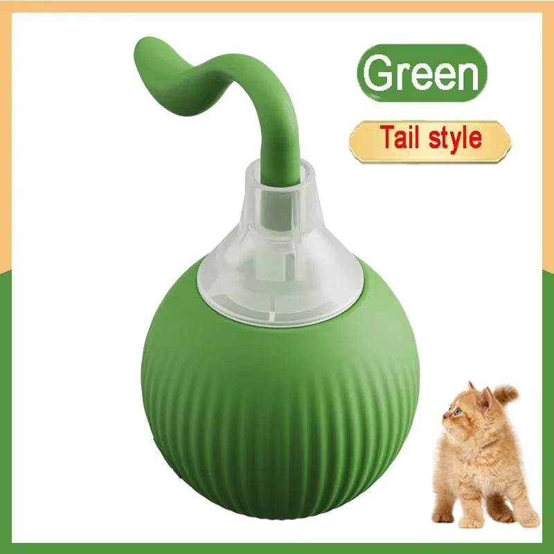 Automatic Rolling Ball Interactive Ball Cat Toys Pet Supplies Electric Dog and Cat Training to Imitate Rat Rechargeable Products