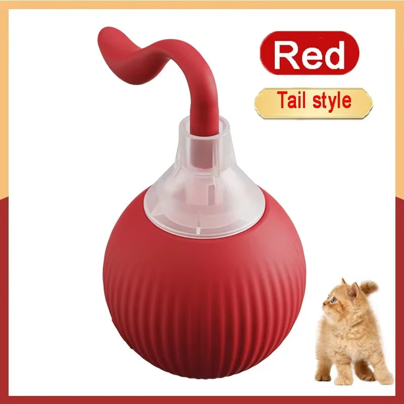 Automatic Rolling Ball Interactive Ball Cat Toys Pet Supplies Electric Dog and Cat Training to Imitate Rat Rechargeable Products