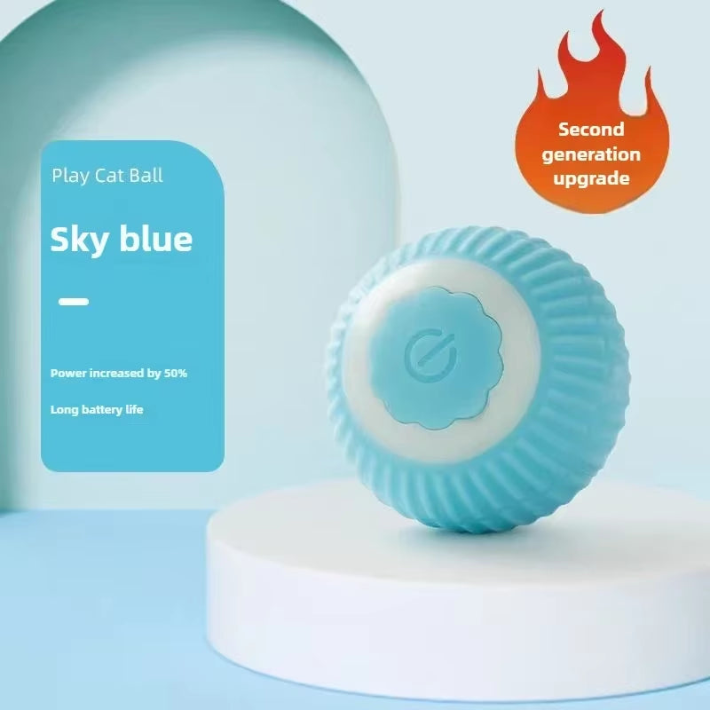Automatic Rolling Ball Interactive Ball Cat Toys Pet Supplies Electric Dog and Cat Training to Imitate Rat Rechargeable Products