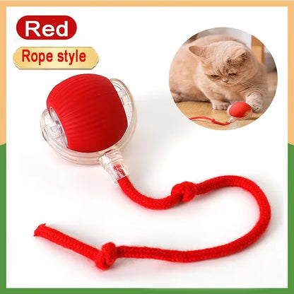 Automatic Rolling Ball Interactive Ball Cat Toys Pet Supplies Electric Dog and Cat Training to Imitate Rat Rechargeable Products