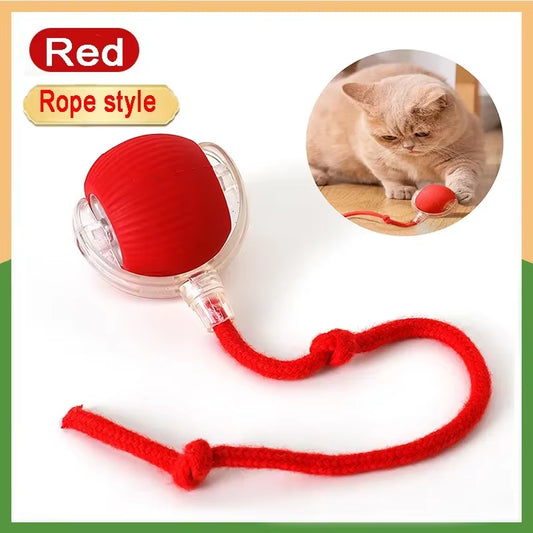 Automatic Rolling Ball Interactive Ball Cat Toys Pet Supplies Electric Dog and Cat Training to Imitate Rat Rechargeable Products