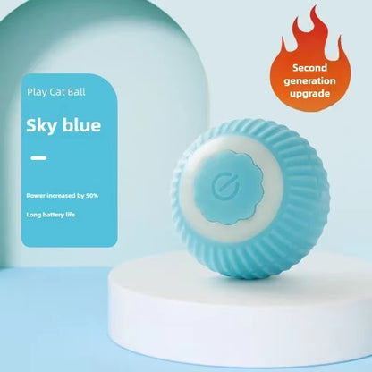 Automatic Rolling Ball Interactive Ball Cat Toys Pet Supplies Electric Dog and Cat Training to Imitate Rat Rechargeable Products